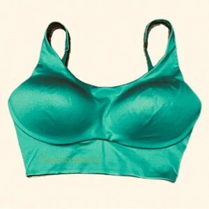 Victorias Secret Lightweight Allegro Medium Support Lined Sports bra Green